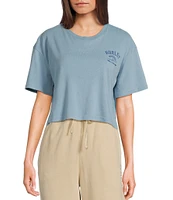 Hurley Surf Club Cropped Graphic T-Shirt