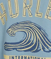 Hurley Surf Club Cropped Graphic T-Shirt