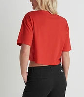 Hurley Surf Hooky Short Sleeve Boxy Cropped T-Shirt
