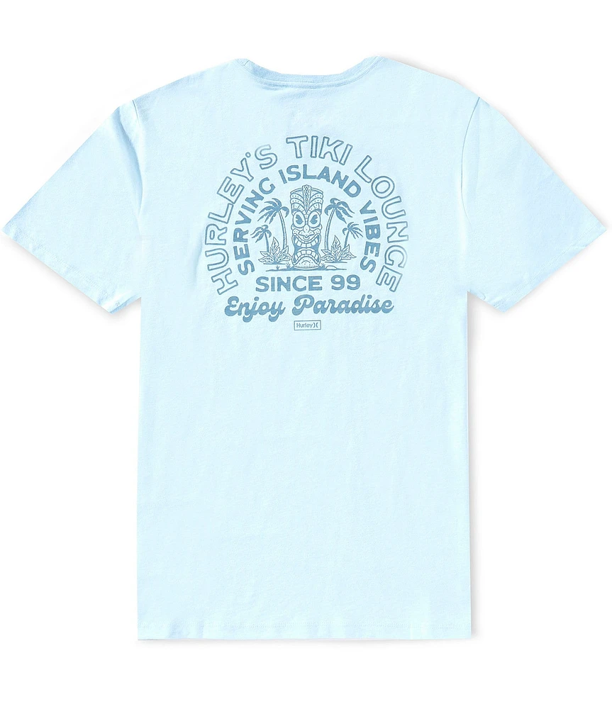 Hurley Tiki Slub Short Sleeve Graphic T-Shirt