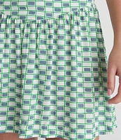Hurley Venice Geometric Printed Skirt