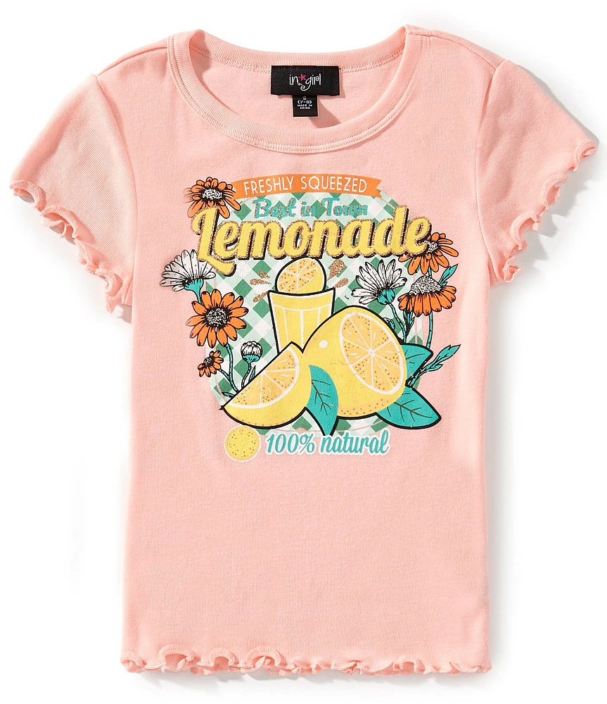 I.N. Girl Big Girls 7-16 Lemonade Short-Sleeve T-Shirt