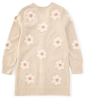 I.N. Girl Big Girls 7-16 Long-Sleeve Daisy Cardigan