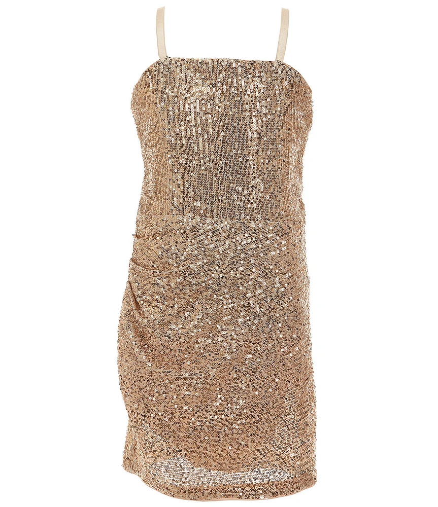 I.N. Girl Big Girls 7-16 Sequin-Embellished Sheath Dress