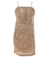 I.N. Girl Big Girls 7-16 Sequin-Embellished Sheath Dress