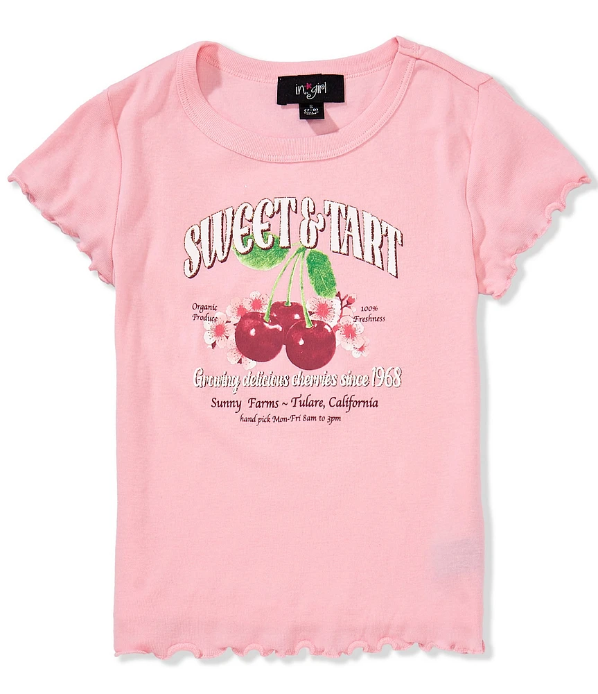 I.N. Girl Big Girls 7-16 Sweet & Tart Short-Sleeve T-Shirt