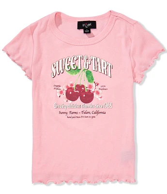 I.N. Girl Big Girls 7-16 Sweet & Tart Short-Sleeve T-Shirt