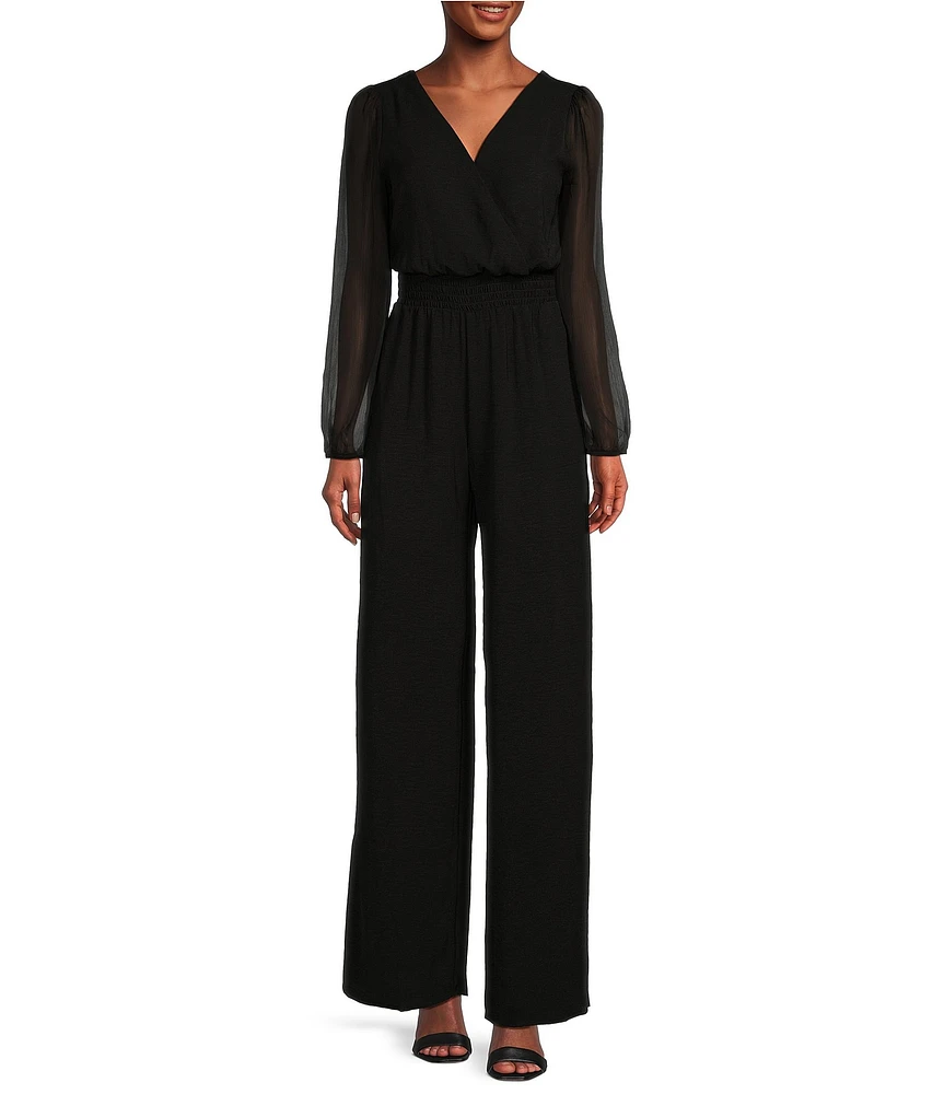 I.N. San Francisco Long Sleeve Jumpsuit