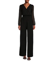 I.N. San Francisco Long Sleeve Jumpsuit