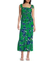 I.N. San Francisco Sleeveless Floral-Printed Smocked Coordinating Camisole