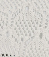 I.N. San Francisco Sleeveless Openwork Sweater Tank Top