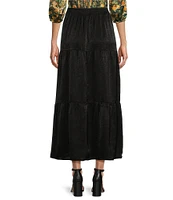 I.N. San Francisco Tiered Maxi Skirt