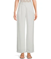 I.N. San Francisco Wide-Leg Tailored Trousers