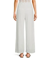 I.N. San Francisco Wide-Leg Tailored Trousers
