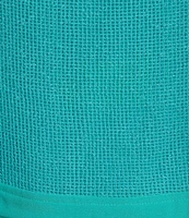 IC Collection Knit Scop Neck 3/4 Sleeve Overlay Dress