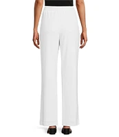 IC Collection Knit Straight Leg Pull-On Pants