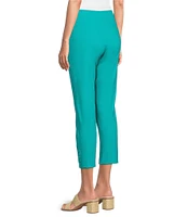 IC Collection Slim Stretch Knit Cropped Pants