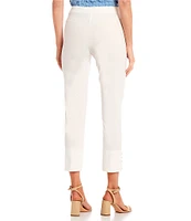 IC Collection Slim Stretch Knit Cropped Pants