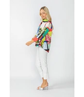 IC Collection Slim Stretch Knit Cropped Pants