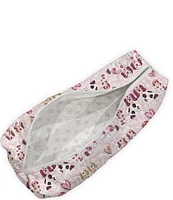 Ida Mae Home Foo Dogs Pink Quilted Hot Tools Bag