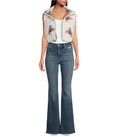 Ida Mae Home Cowgirl Quilted Cropped Vest