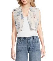 Ida Mae Home Daisy Boot Quilted Vest