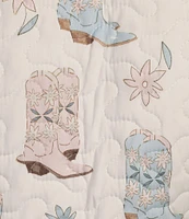 Ida Mae Home Daisy Boot Quilted Vest