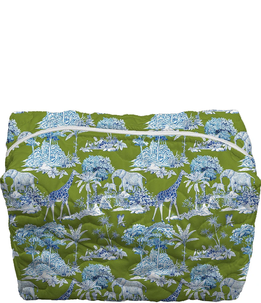 Ida Mae Home Ozara Large Quilted Makeup Bag