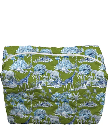 Ida Mae Home Ozara Large Quilted Makeup Bag