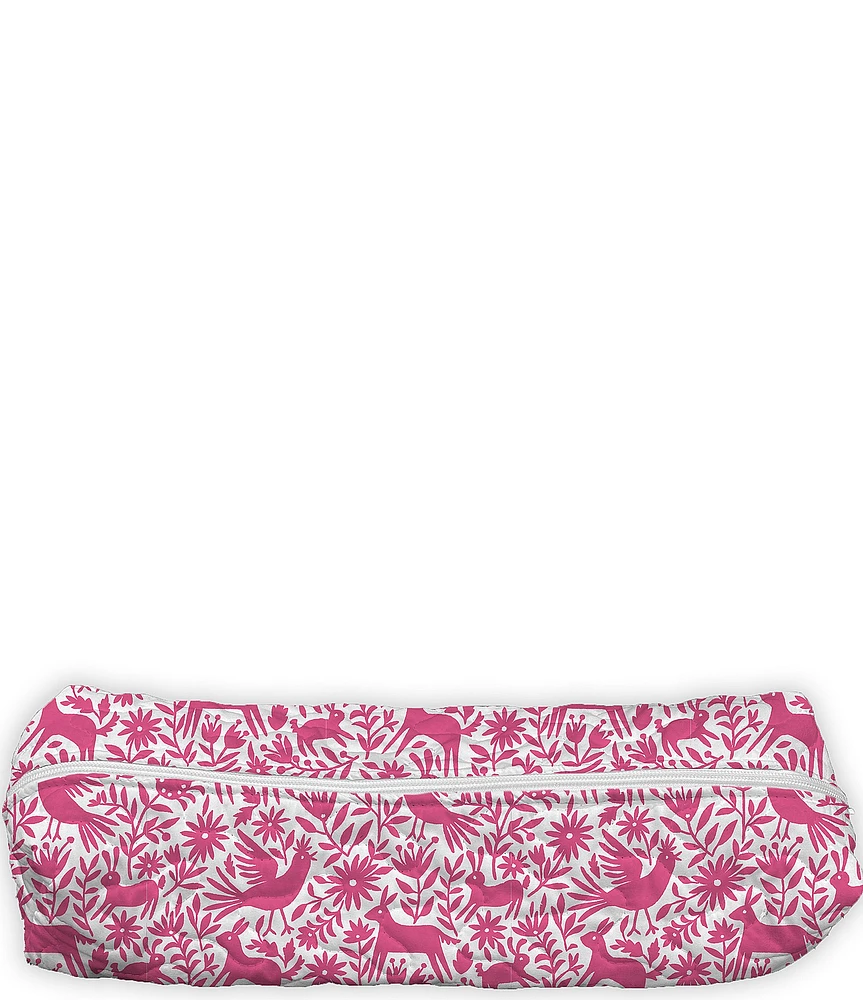 Ida Mae Home Piper Otomi Pink Fuchsia Quilted Hot Tools Bag