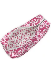 Ida Mae Home Piper Otomi Pink Fuchsia Quilted Hot Tools Bag