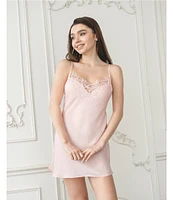 In Bloom By Jonquil Everlee Satin Sleeveless V-Neck Coordinating Chemise