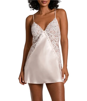 In Bloom by Jonquil Lace & Satin A-Line Chemise