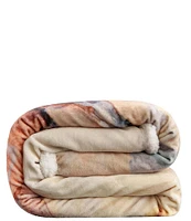 Indigo Hill by HiEnd Accents Buster Campfire Western Sherpa-Backed Throw