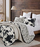 Indigo Hill by HiEnd Accents Clara Cowhide Reversible Quilt Mini Set