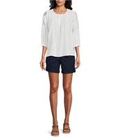 Intro Andy Poplin Adjustable Length Cargo Shorts
