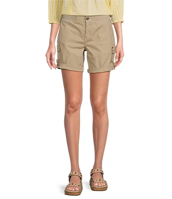 Intro Andy Poplin Adjustable Length Cargo Shorts