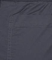 Intro Cotton Tencel™ Wide Leg Side Button Trim Detail Crop Pants