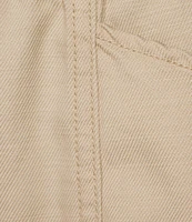 Intro Kami Tencel Twill Drawstring Waist Pull-On Capri Pants