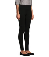 Intro Knit Straight Leg Pull-On Tummy Control Cargo Leggings