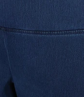 Intro Love the Fit Embroidered Hem Tummy Control Capri Leggings