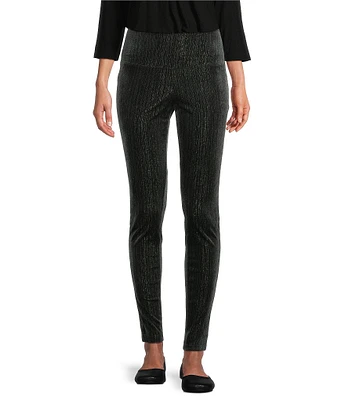 Intro Love The Fit Velvet Stretch Pull-On Leggings