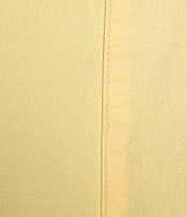 Intro Nia Pull-On Curved Hem Elastic Waist Mid Rise Capri Pants