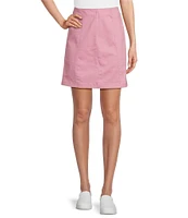 Intro Stretch Denim Panel Pull-On Skort