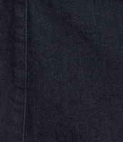 Intro Petite Size Nia Denim Tummy Control Waist Pull-On Pencil Skirt