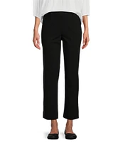 Intro Petite Size Stella Breezy Knit Slimming Comfort Waist Pull-On Ankle Pants
