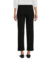 Intro Petite Size Stella Breezy Knit Slimming Comfort Waist Pull-On Ankle Pants