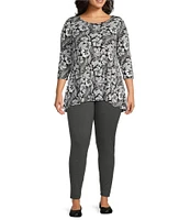 Intro Plus Size Love the Fit Pull-On Leggings