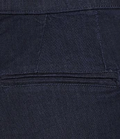 Intro Plus Size Daisy High Waisted Pull-On Stretch Denim Shorts