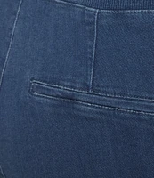 Intro Plus Size Pheobe Freedom Denim Pull-On Capri Cargo Pants